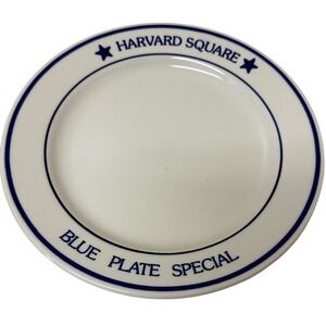 Homer Laughlin Harvard Square Blue Plate Special Restaurant Ware 9.5 Inch USA